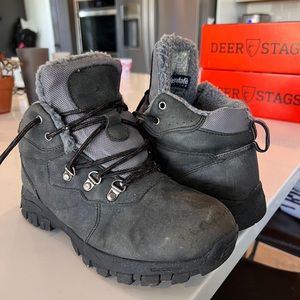 DEER STAGS GORP hiking boots - Midnight Black